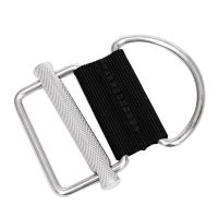 1 PCS Scuba Diving Sidemount Webbing Strap Fixing Buckle Stainless Steel Replacement BCD Accessories For 50Mm Webbing Bag Accessories