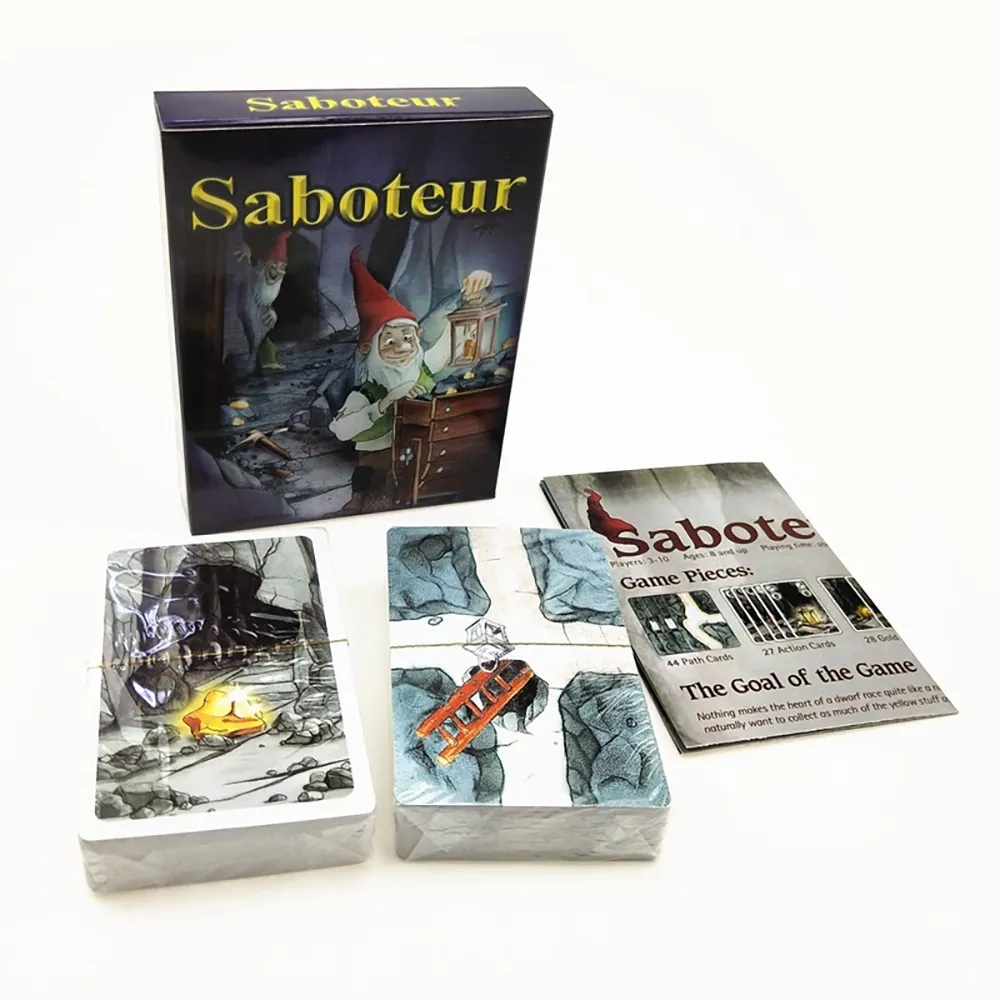 Saboteur Board Games Card Dwarf Miner Board Game | Lazada