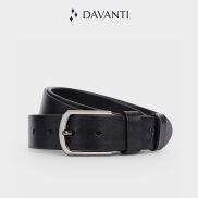 Thắt Lưng Nam Da Bò DAVANTI Đầu KimSang Trọng DT235