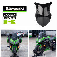 FOR KAWASAKI Z1000SX 2010-2015 MOTORCYCLE MODIFIED WINDSCREEN BLACK TRANSPARENT FRONT WINDSHIELD WINDSHIELD