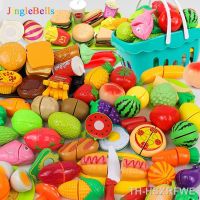 【hot】☈  Children Pretend Set Fast Food Fruits Vegetables Cutting Educational for