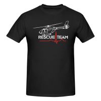 Air Rescue Ambulance Service Rescue Plane Eurocopter Ec 1 Mens Casual O-Neck Short Sleeve T-Shirt