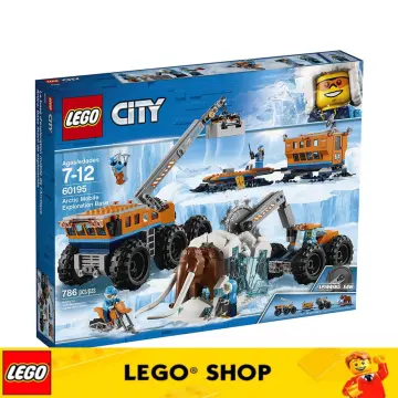 Lego city arctic mobile sales exploration base 60195 building kit