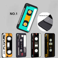 Casing หรับ OPPO F5 A73 F7 F9 Pro A7X F11 F17 F19 A74 A95 Pro Find X3 Pro Lite Neo R9 R9s F1 Plus A76 Reno 7 7Z 6Z 77YU Retro tape Funny Pattern Phone เคสโทรศัพท์