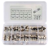 【DT】hot！ 100PCSx0.2-20A 72x0.5-30A Fast-blow Glass Tube Fuses Blow Car Assorted Amp with Assortment