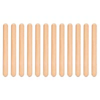 6 Pairs Wood Claves Musical Percussion Instrument Rhythm Sticks Percussion Rhythm Sticks Children Musical Toy