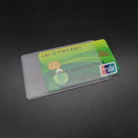 TWINKLE1 Professional ID Card Holder Transparent Card Cover Card Case Anti-magnetic Portable Waterproof Protect Credit Cards Casual PVC Bank ID Card Sleeve