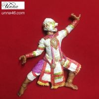 หนุมาน ตัวละครฝ่ายลิงในรามเกียรติ์ แม็กเน็ต สีขาวครีม เรซิ่น Thailand souvenir magnet Hanuman resin