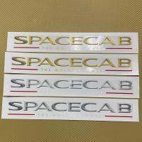 สติ๊กเกอร์* SPACECAB THE GOLDEN POWER ติดกระจกแคป ISUZU ดราก้อน มีสองสี สีบอรน / สีทอง / ราคาต่อคู่ มี 2 ชิ้น ( ระบุ สี ในแซทครับ )