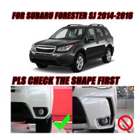 (Ssklo) สำหรับ Subaru Forester SJ 2014 2015 2016โครเมี่ยมไฟตัดหมอกด้านหน้าโคมไฟกันชน Foglight ปกตัดกรอบรถจัดแต่งทรงผมแม่พิมพ์