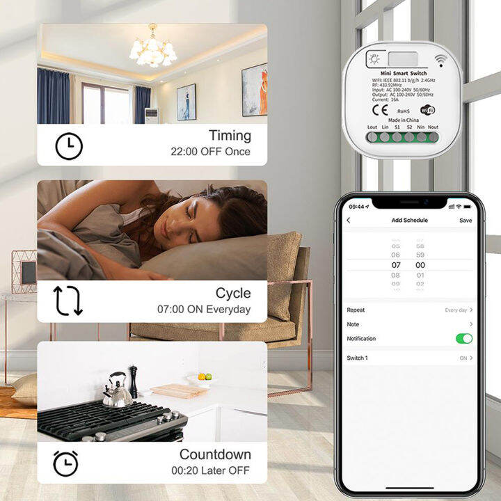 smart-home-wifi-and-rf-smart-light-switch-kinetic-wireless-self-powered-wall-switch-remote-control-2way-timing-module-220v-16a
