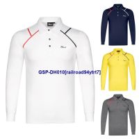 DESCENNTE ANEW Castelbajac Master กระต่าย Odyssey FootJoy Mizuno♠เสื้อเจอร์ซีย์ใส่เล่นกอล์ฟสำหรับผู้ชายเสื้อกีฬากลางแจ้งแห้งเร็วระบายอากาศได้ดีเสื้อลูกกอล์ฟเสื้อยอดนิยมชายยาวแบบลำลอง