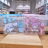 [??พร้อมส่งจากร้านไทย] ลิขสิทธิ์แท้100% MINISO JAPAN CINAMON KUROMI ขวดแบ่ง กระปุกแบ่ง พร้อมกระเป๋าพกพากันน้ำอย่างดี มี2ลายให้เลือกค่ะ