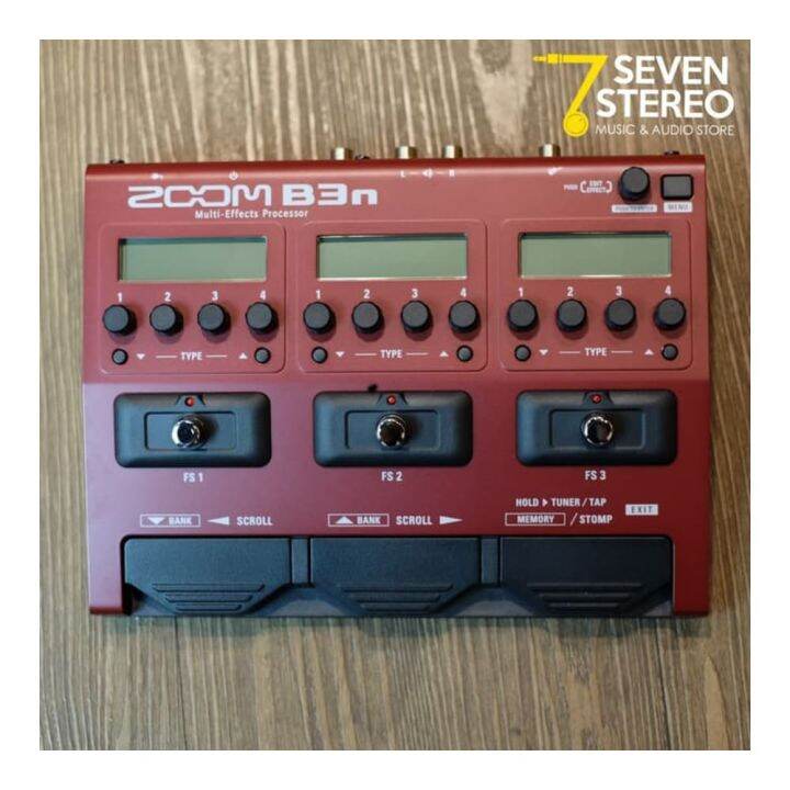 Zoom B3n Bass Multi Effect Processor Lazada Indonesia