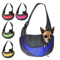 ✐● Pet Bag Outdoor Travel Cat Dog Portable Crossbody Shoulder Bag Breathable Mesh Pet Backpack Tote Bag Dog Supplies