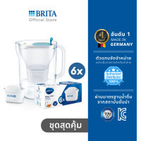 เหยือกกรองน้ำ BRITA รุ่น Style 2.4L+ (ไส้กรอง Pack 6)