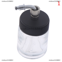 mishun318862 22CC Airbrush Paint Glass bottle Jar suction lid Spray POT ภาพวาดเล็บเครื่องมือ