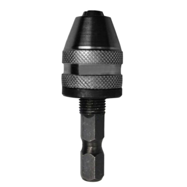 hexdrill-chuck-keyless-screwdriver-impact-driver-adaptor-electric-motor-fixture-hex-0-3-8mm