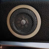 Car rear door tweeter cover for BMW F20 F22 F30 F32 F48 series high pitch loudspeaker decoration treble audio speaker case trim