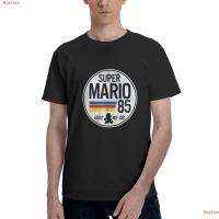 BayLine Nintendo Mens Super Mario 1985 Retro Circle T-Shirt พาใจสู่ความบันเทิงเสื้อยืดสไตล์ลายที่เป็นตัวเอง