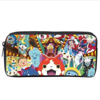 anime Yo kai Watch Pencil case Kids Student cartoon Pencil Bag teenager Zipper Handbag Women Cosmetic Case Makeup Bag