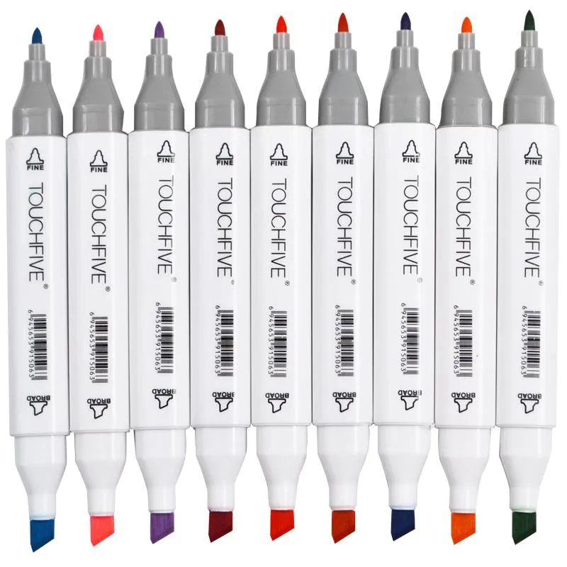 INNOVATIVE Colors Graphic Professional Design Art Twin Tip Maker Alcohol  Graphic Pen W/bag Art Twin Marker Pen (80 Colors Set) price in UAE,   UAE