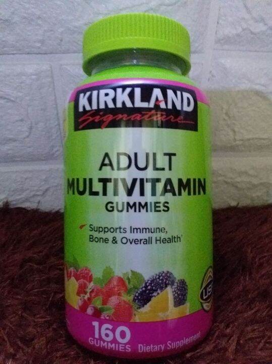Kirkland Signature Multivitamins Gummies 160 count Lazada PH