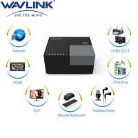 Wavlink Docking Station USB Type C Hub Displaylink External Full HD 1080P HDMI-Compatible Laptop Accessories Windows Mac