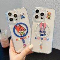 Disney Nick Wilde จูดีฮอบบส์กันกระแทกเต็มตัวลายการ์ตูนเคสโทรศัพท์มือถือสวยสำหรับ iPhone 15 Pro Max Plus เคสโทรศัพท์อ่อนสำหรับ iPhone 14 Po Max เคสเคสกันกระแทกสำหรับ Apple 13 12 11เคสห่อหุ้ม