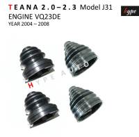 *** SET *** ยางกันฝุ่นเพลา ยางหุ้มเพลาขับ สำหรับ นิสสัน เทียน่า TEANA โมเดล J31 ปี 2004 - 2008 (4 ชิ้น)