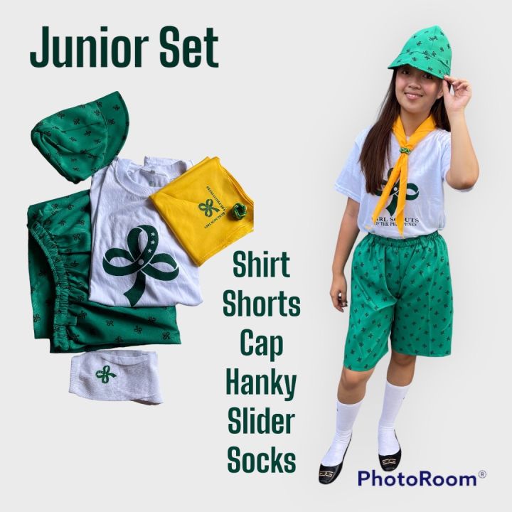 GSP GIRLS SCOUT UNIFORM FOR KIDS SET | Lazada PH