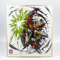 Banpresto Zangetsu Shin Ichiban Kuji Kamen Rider Artwork No.5-07 แผ่นรูป อาร์ตเวิร์ค งานจับฉลาก Gaim