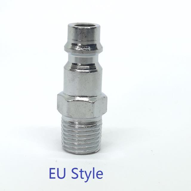 1-4-quot-external-thread-pneumatic-quick-coupling-male-connector-us-style-european-style-joint