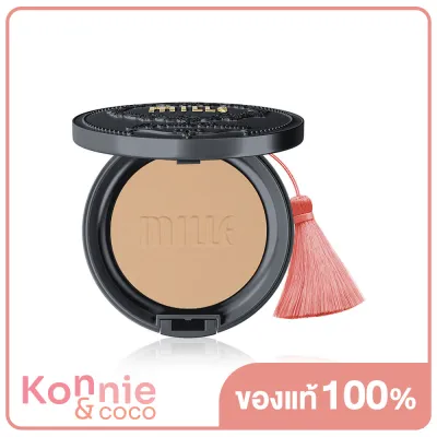 Mille Charcoal Matte Cover Pact SPF25/PA++ 11g #02 Natural