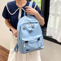 Stylish Schoolbag Girls School Backpack Middle School Backpack Korean Style Backpack Cute Star Backpack