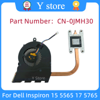 Y Store ใหม่แล็ปท็อปคูลเลอร์ฮีทซิงค์เหมาะสำหรับ Inspiron 15 5565 17 5765 0JMH30 CN-0JMH30โน๊ตบุ๊คระบายความร้อนหม้อน้ำ