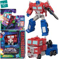 Hasbro หม้อแปลงออปติมัสไพรม์วิวัฒนาการแบบดั้งเดิมของเล่นโมเดลตุ๊กตาขยับแขนขาได้สะสม