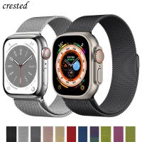 Magnetic Loop For Apple Watch Band 44mm 45mm 49mm 40mm 41mm 42mm 38mm 44 mm belt bracelet iWatch series 7 se 3 5 6 Ultra 8 Strap Straps