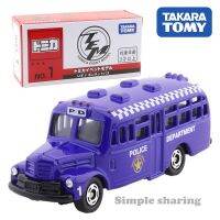 Takara Tomy Tomica 2019เหตุการณ์รุ่น No.1อีซูซุ Bonnet Hood รถบัสตำรวจ (น้ำเงิน)