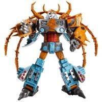 Unicron IDW รถแปลงร่างหุ่นยนต์ของเล่นเด็ก,โมเดลเคลื่อนไหวตุ๊กตาขยับแขนขาได้ภาพยนตร์ Platnum Edition ABS ขนาด40ซม.