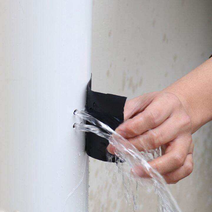 Repair Tapes PVC/PE Water Duct Insulation Adhesive Fiber Fix for Black