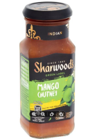 สินค้าสดใหม่  Sharwoods Mango Chutney ซอส มะม่วง 360 กรัม