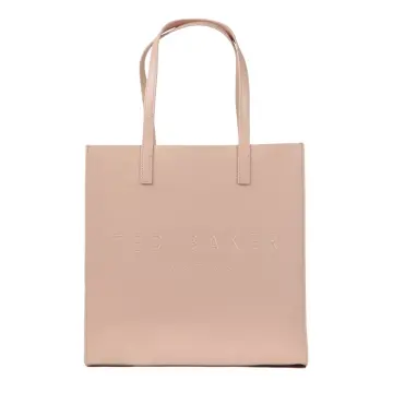 Ted Baker PINK Large Crosshatch Icon pink Bag NEW