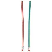 70 Pack - Soft Flexible Bendy Pencils - 6 Assorted Colours - perfect for Classrooms, Prizes - Party Gift Bag Fillers and More