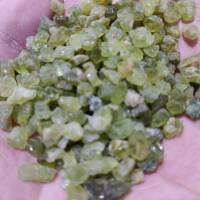 ล็อตใหญ่หยาบ Forsterite โอลิวีนเพลิดอต100กรัม