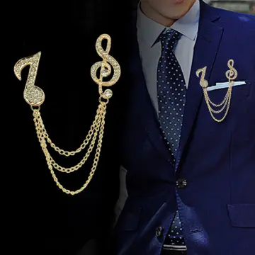 chanel men brooches