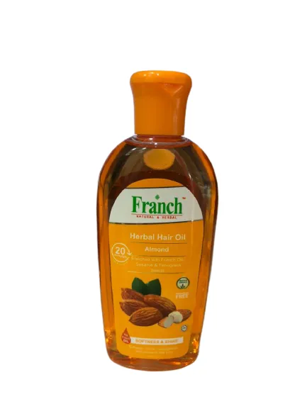 Franch Herbal Almond Hair Oil (Minyak Rambut Herba) - 1 Bottle (200 ml) | Lazada Franch Herbal Almond Hair Oil (Minyak Rambut Herba) - 1 Bottle (200 ml) | Lazada