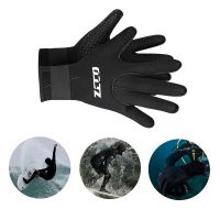 1 Pair 5mm Neoprene Swimming Diving Gloves Kayak Surf Snorkeling Warm Adult Fishing Wet Suit Swimwear Gloves For Men Womens