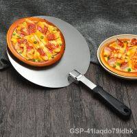 41Iaqdo79ldbk Pá De Pizza Aço Inoxidável Com Alça Pláo Espátula Dobrável Pastelaria Antiaderente Redonda Cozimento Cozinha Ferramentas Bolo Acessórios