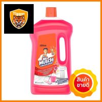 น้ำยาทำความสะอาดพื้น MR.MUSCLE 2,000 มล. สวีทฟลอรัลFLOOR CLEANER MR.MUSCLE 2,000ML SWEET FLORAL **คุณภาพดี**